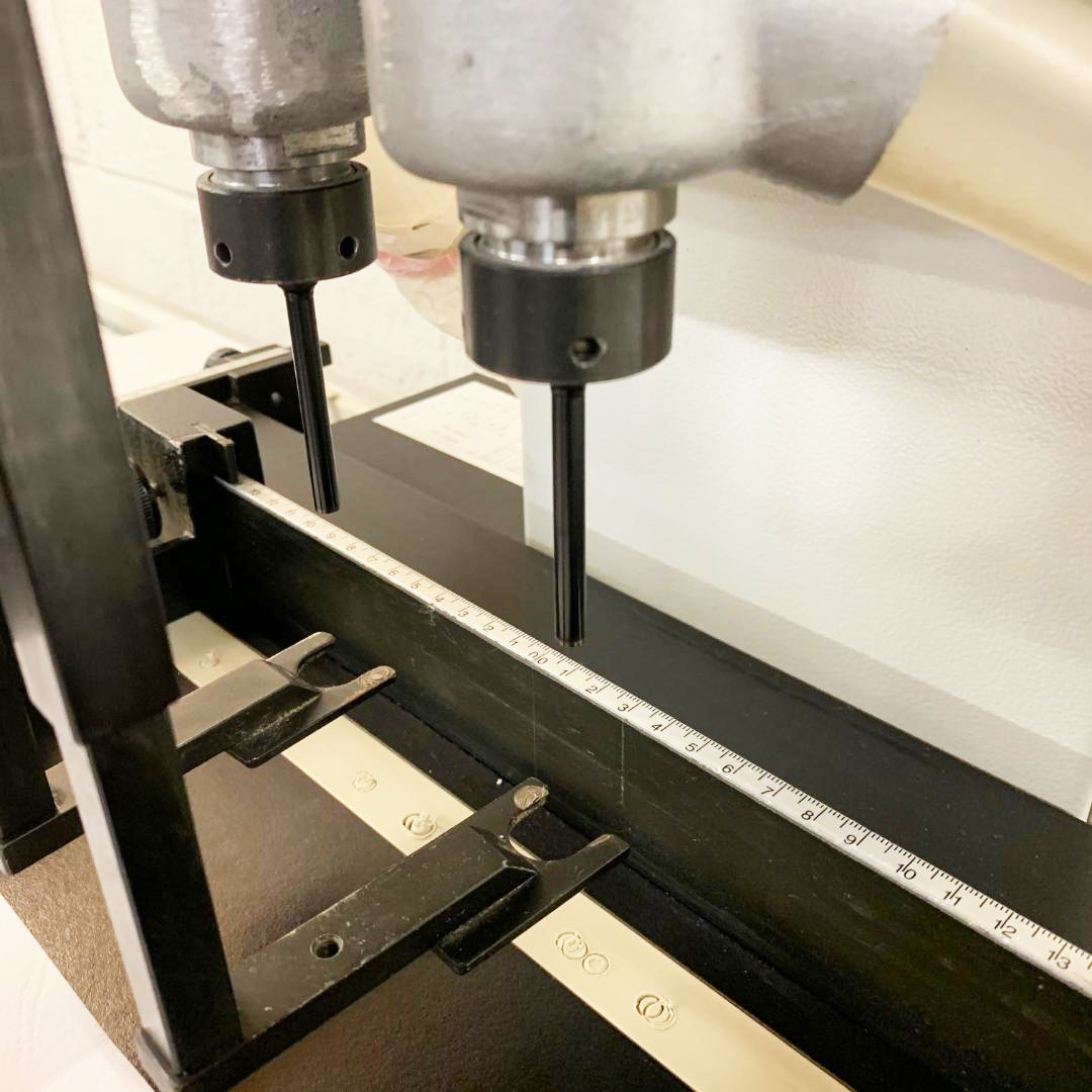 Used 2009 Stago PB 2015 2-Hole Paper Drill