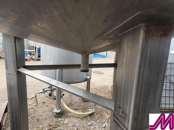 Used 1,200 Litre Stainless Steel Insulated Mix Tank