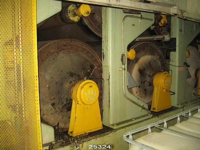 Used (13) DRYERS, 125 PSI CODE, 60" DIA, 120" FACE. #25324