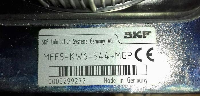 Gebraucht Zentralschmiereinheit SKF MFE5-KW6 mit Drehstrommotor