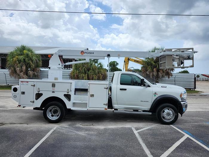 Used Posi-Plus 700 Cable Placer on 2019 Ram 5500 4x4 Reg Cab Utility Bucket Truck - 16670