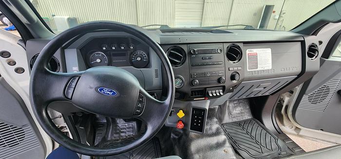 Used Altec AA55 60ft Bucket Boom on 2015 Ford F-750 4x2 Reg Cab Utility Truck - 44765