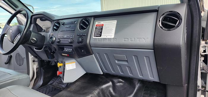 Used Altec AA55 60ft Bucket Boom on 2015 Ford F-750 4x2 Reg Cab Utility Truck - 44765