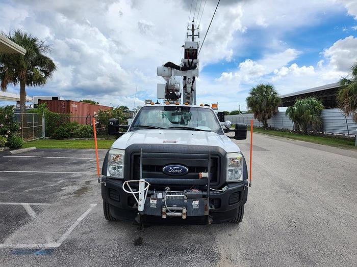 Used Altec AT40-MH Bucket Boom on 2015 Ford F550 Regular Cab Utility Truck - H21805