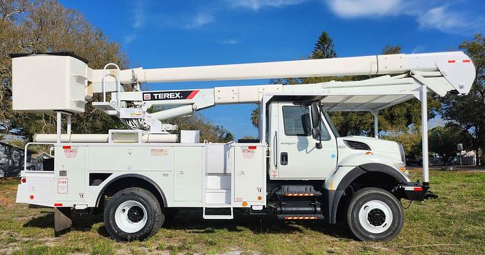 Used Terex 5TC-55 Bucket Boom on 2014 International 7300 Reg Cab Utility Truck - F92771