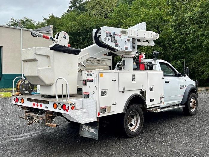 Used Altec AT36M Bucket Boom on 2015 Ram 5500 4x4 Reg Cab Utility Truck - R43598