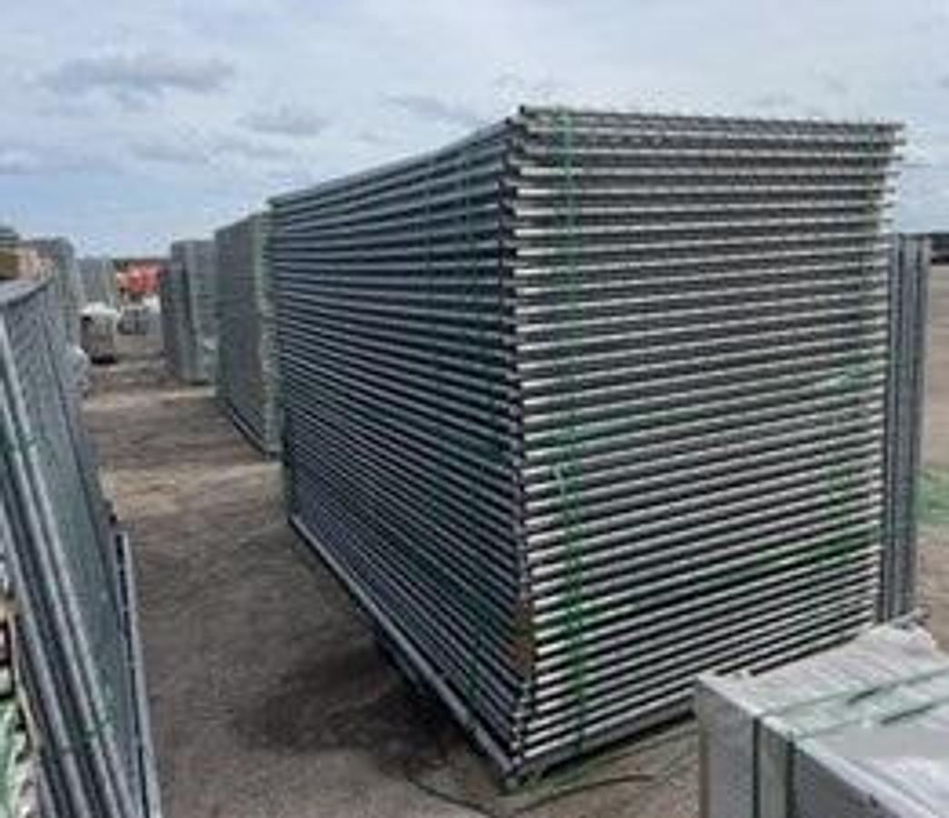 Mobile 6ft tall Galvanized Chain Link Fence 1000 ft