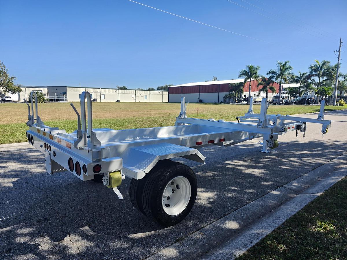 Used 2019 BROOKS BROTHERS PTB-111-15KE Extendable Pole Trailer - H00081