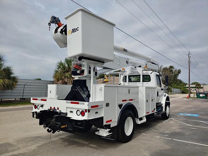 Used Altec AA755-MH Bucket Boom on 2012 Freightliner M2 106 4x4 Reg Cab Utility Truck - D7676