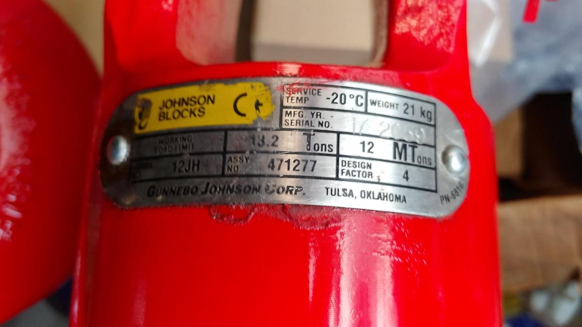 Used 13.2 Ton Crane Hook - 72059