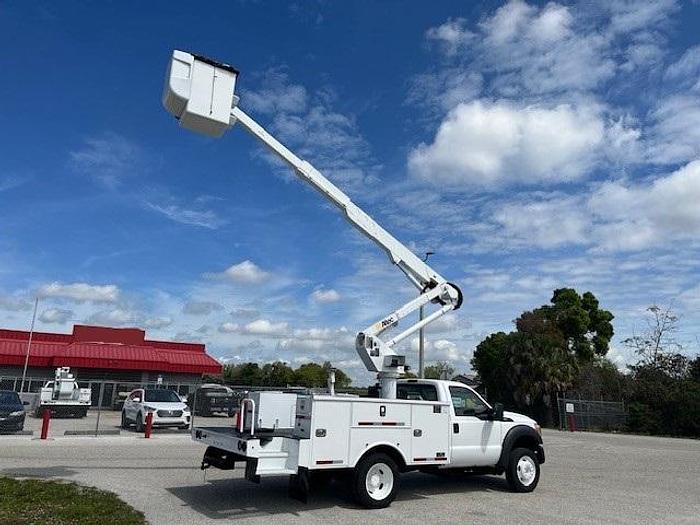 Used Altec AT40G 45ft Bucket Boom on 2016 Ford F550 Reg Cab Utility Truck - C57068