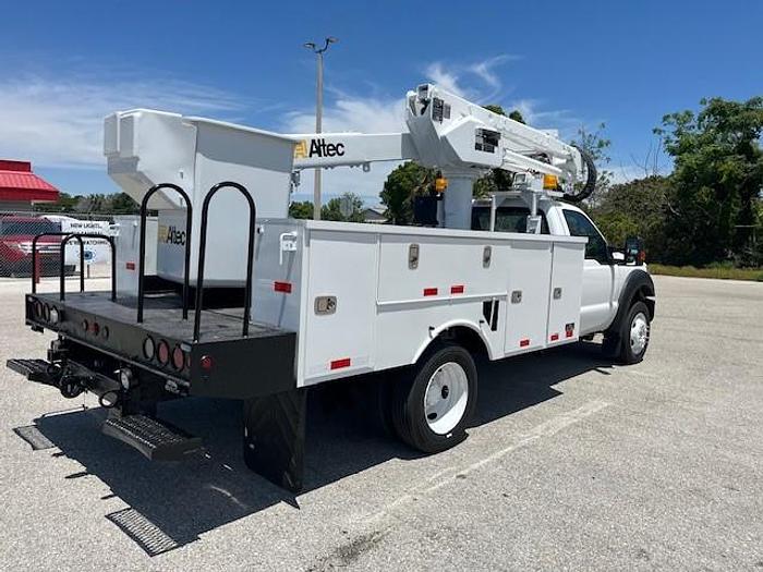Used Altec AT40G 45ft Articulating Telescopic Boom on 2012 Ford F550 Regular Cab Utility Body - C49716