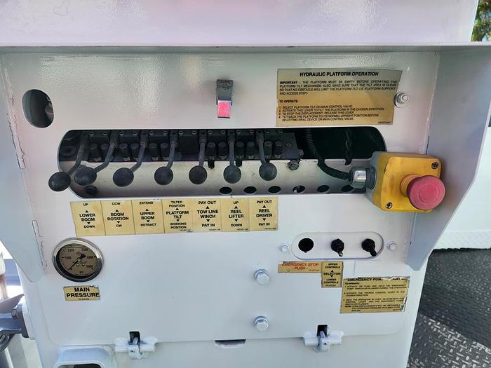 Used Posi-Plus 800-40 Cable Placer on 2014 Freightliner M2-106 Regular Cab Utility Truck - R9818