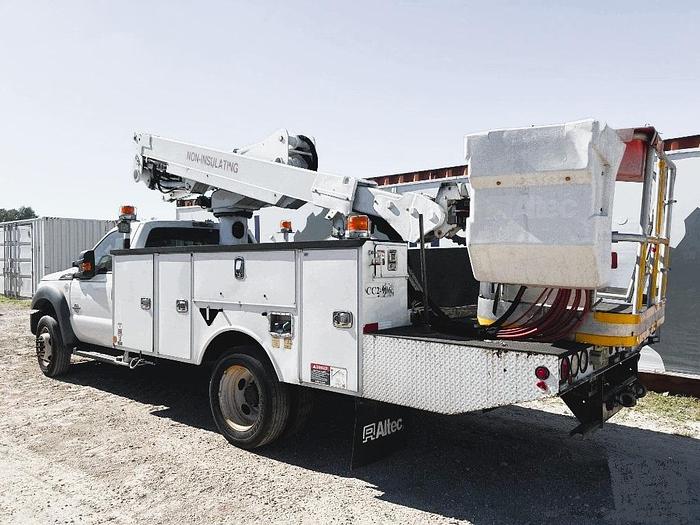 Used Altec AT40S Basket Boom on a 2014 Ford F550 Reg Cab Utility Truck - 47288