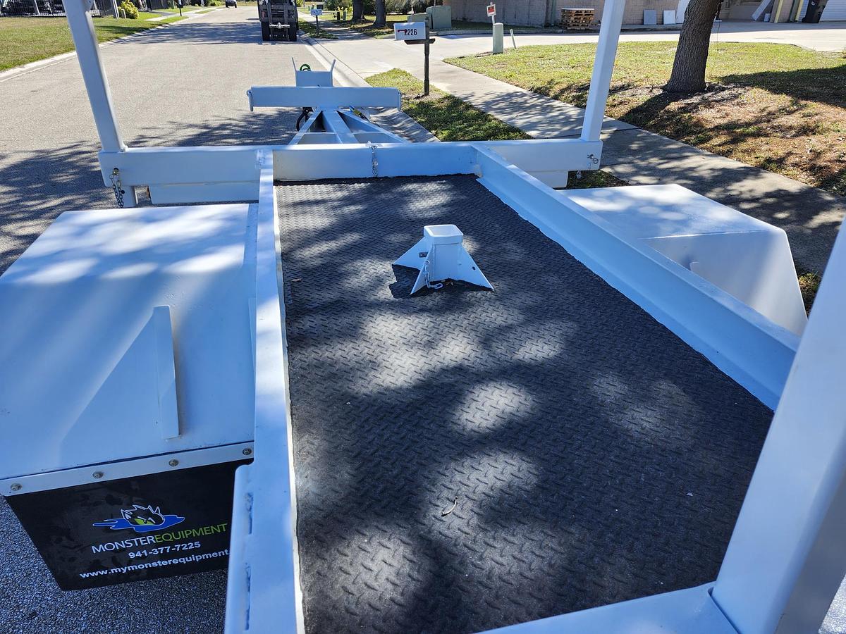 Used Butler BPHD 1500 SA EB Extendable Utility Pole Trailer - 02572