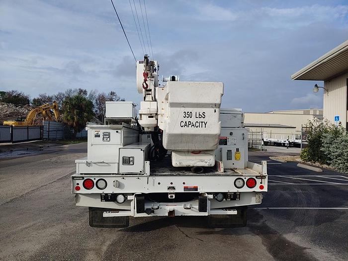 Used Altec AT40M, 45 ft, Articulating & Telescopic Material Handling Bucket Boom on 2016 Ford F550 Reg Cab Utility Truck - 41852