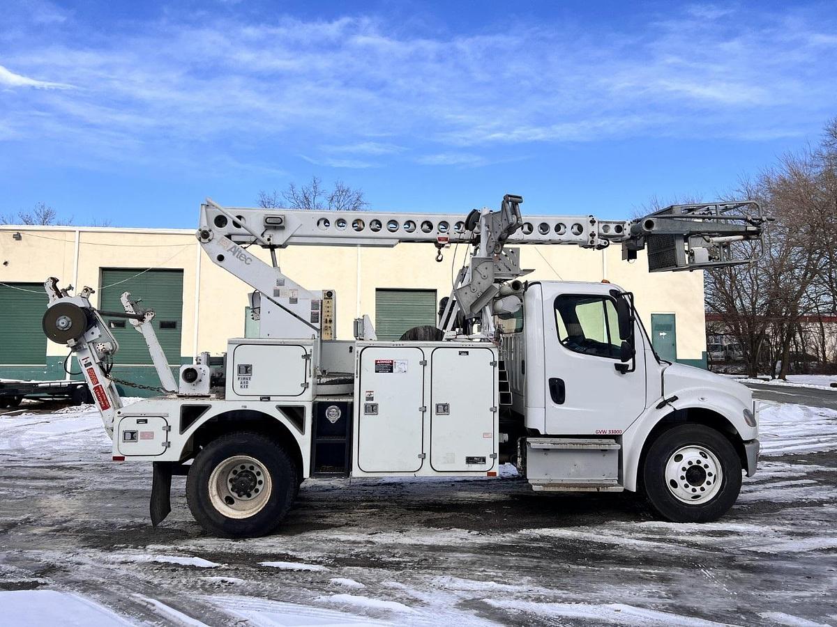 Used Altec AT40C Cable Placer on 2014 Freightliner M2-106 Reg Cab Utility Truck - S7222