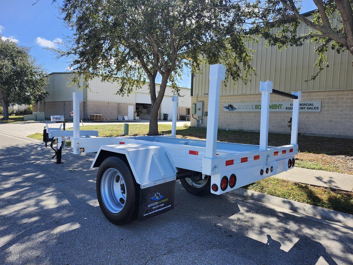 Used Butler BPHD 1500 SA EB Extendable Utility Pole Trailer - 02572