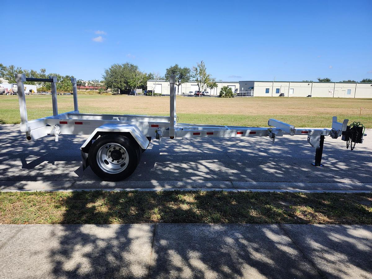 Used Butler BPHD 1500 SA EB Extendable Utility Pole Trailer - 02572