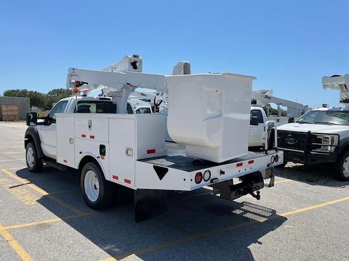 Used Altec AT37G 42ft Bucket Boom on 2016 Ford F550 Reg Cab Utility Truck - C57050