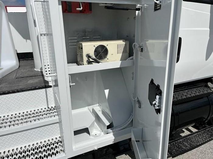 Used Altec TA41M 46ft Bucket Boom on 2014 International 4300 Reg Cab Utility Truck