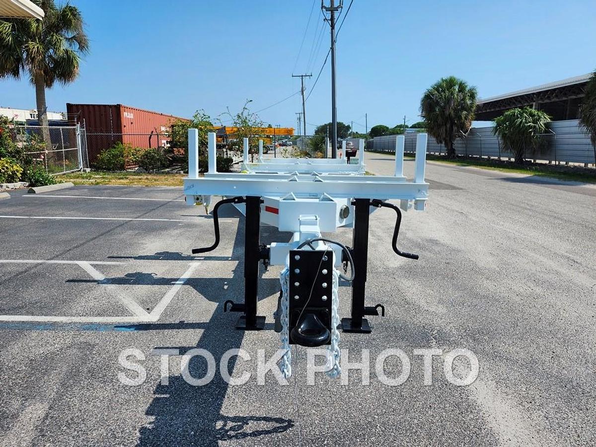 Used 2020 Butler BP3080 TA EB Extendable Pole Trailer - H01146