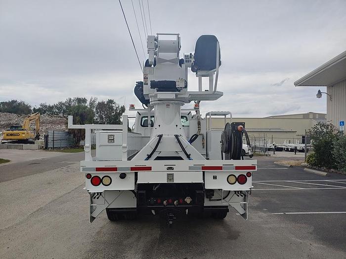 Used Altec DM47BTR Digger Derrick on 2015 Freightliner M2 106 4x4 Reg Cab Utility Truck - C1733