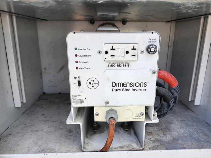 Used Altec AT40S 45ft WH Sign Truck 2 man Basket with Jib on 2016 Ford F550 - 01646