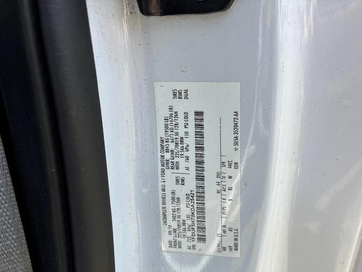 Used Altec AT41M 46ft Bucket Boom on 2019 F550 4x4 Reg Cab Utility Truck - 25421