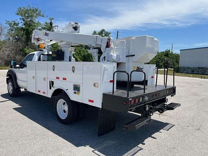 Used Altec AT40G 45ft Articulating Telescopic Boom on 2012 Ford F550 Regular Cab Utility Body - C49716