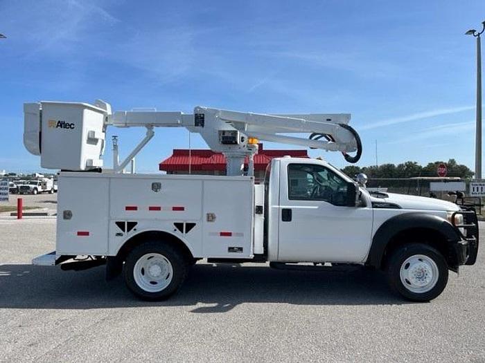 Used Altec AT37G Bucket Bom on 2014 Ford F550 4X4 Utility Truck - C17995