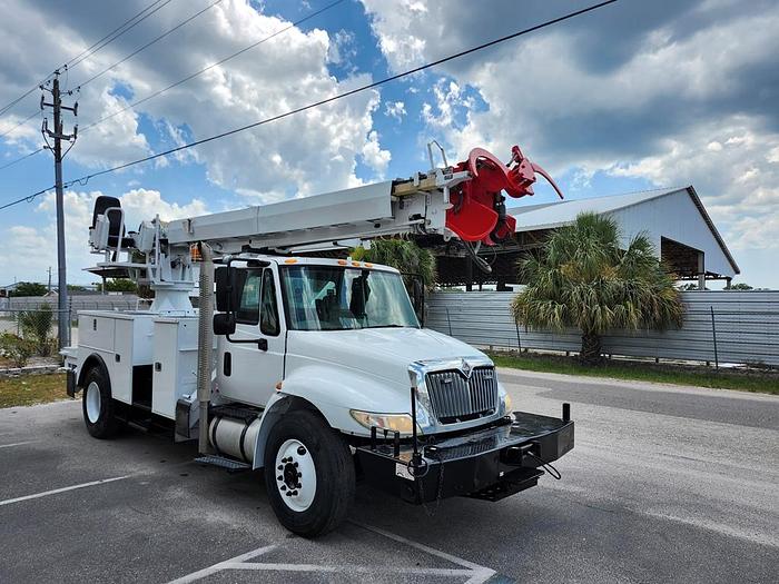 Used 2013 Altec DM47 Digger Derrick on International 4300 Reg Cab Utility Truck - F60651