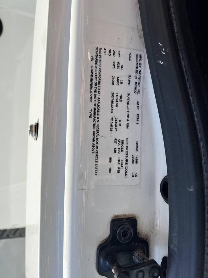 Used Terex Hi-Ranger TC-55 Bucket Boom on 2019 Freightliner M2-106 Reg Cab Utility Truck - R77868