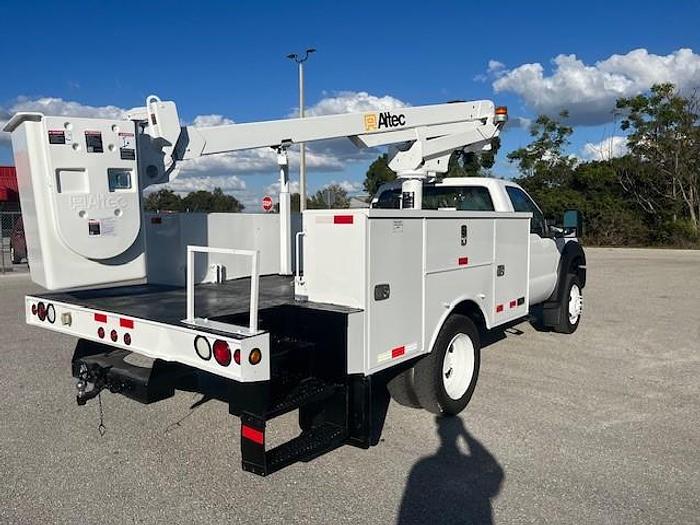 Used Altec AT200A Bucket Boom on 2014 Ford F450 Reg Cab Utility Truck - C70586