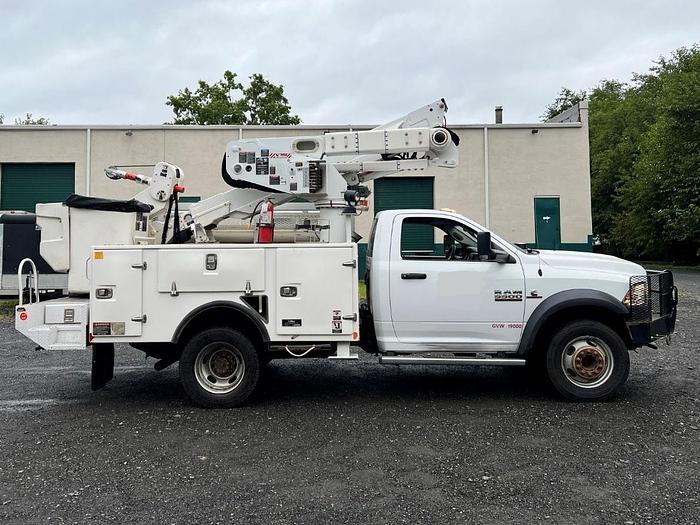 Used Altec AT36M Bucket Boom on 2015 Ram 5500 4x4 Reg Cab Utility Truck - R43598