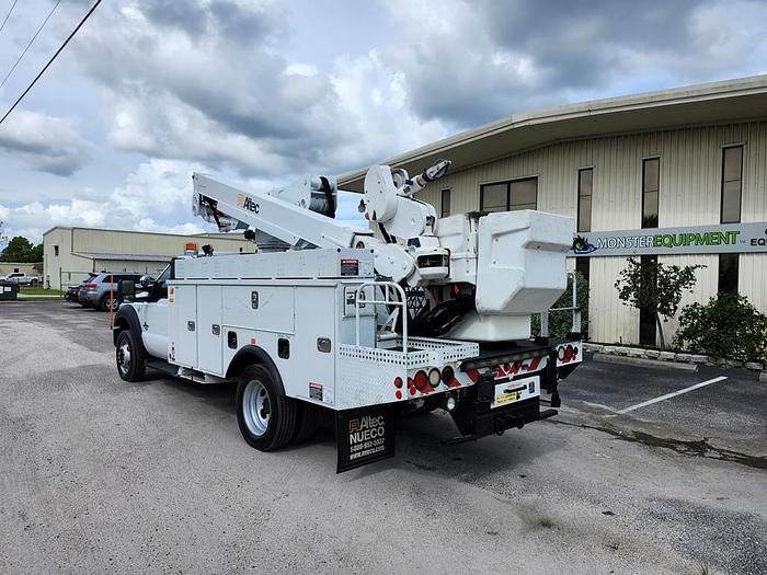 Used Altec AT40-MH Bucket Boom on 2015 Ford F550 Regular Cab Utility Truck - H21805