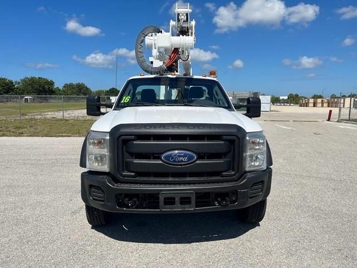Used Altec AT40G 45ft Bucket Boom on 2016 Ford F550 Reg Cab Utility Truck - C03924