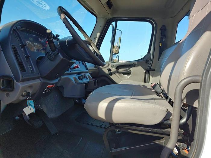 Used Altec DM47BTR Digger Derrick on 2015 Freightliner M2 106 4x4 Reg Cab Utility Truck - Y6699