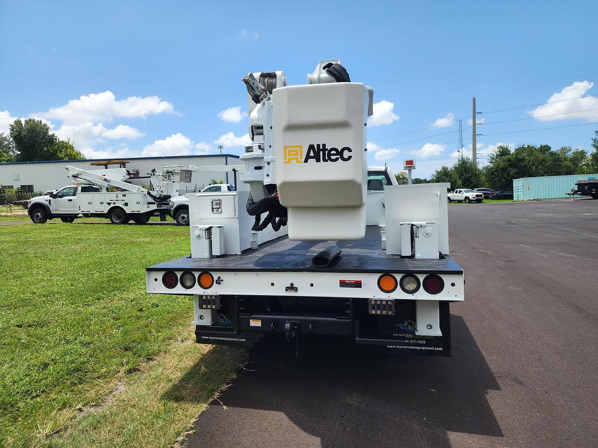 Used 2019 Altec AT48M Bucket Boom on a 2019 Ford F550 4x4 Regular Cab Utility Truck - P10412
