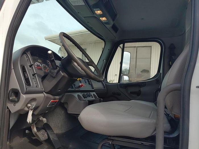 Used Altec DM47BTR Digger Derrick on 2015 Freightliner M2 106 4x4 Reg Cab Utility Truck - Y6699