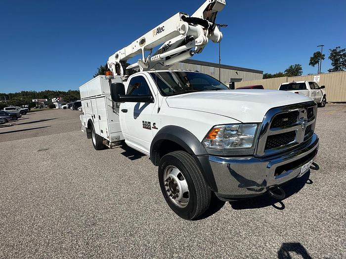 Used Altec AT48S Bucket Boom on 2016 Ram 5500 Reg Cab Utility Truck - M51791