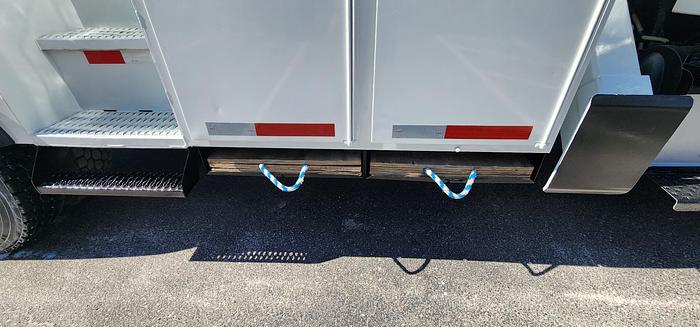 Used Altec AM55-MH Over Center Bucket Boom on 2014 Freightliner M2 106 4x4 Utility Truck - W9313