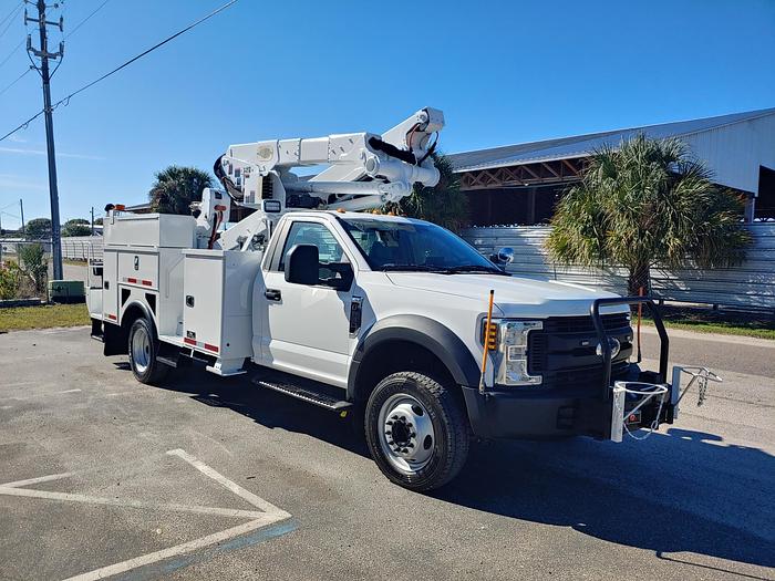 Used Altec AT41M 2018 Ford F550 Reg Cab Utility Truck - 99942