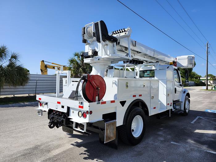 Used Altec DM47-BTR Digger Derrick on 2014 Freightliner M2 106 Reg Cab Utility Truck - L7387