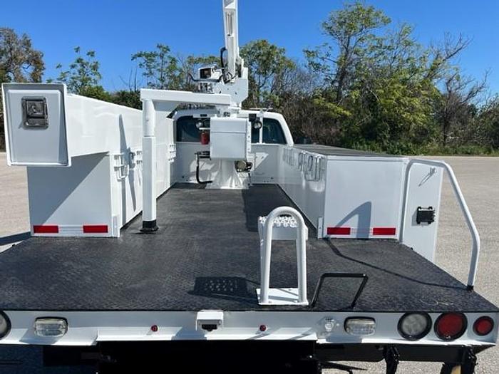 Used Altec AT200A 35ft Bucket Boom on 2014 Ford F450 Reg Cab Cable Truck