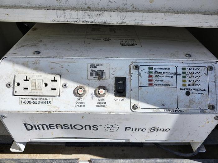 Used Altec T40P Cable Placer on 2018 Ford F750 Reg Cab Utility Truck - 05473