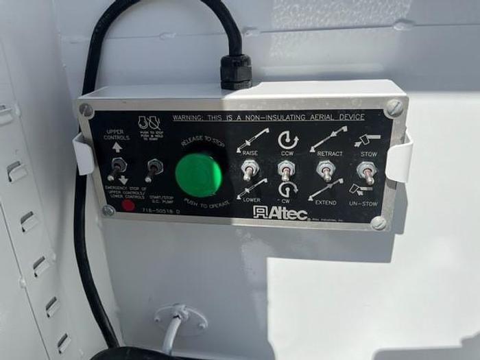 Used Altec AT200A 35ft Bucket Boom on 2014 Ford F450 Reg Cab Cable Truck