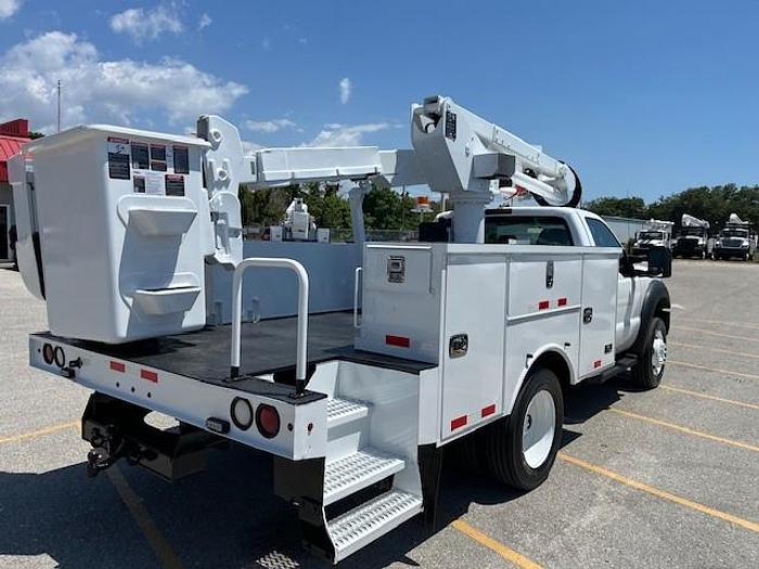 Used Altec AT37G 42ft Bucket Boom on 2016 Ford F550 Reg Cab Utility Truck - C57050