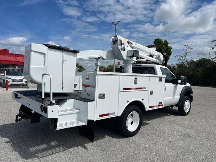 Used Altec AT40G 45ft Bucket Boom on 2016 Ford F550 Reg Cab Utility Truck - C57068