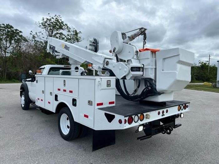 Used Altec AT40M 45ft Bucket Boom on 2012 Ford F550 4x4 Reg Cab Utility Truck - C11105